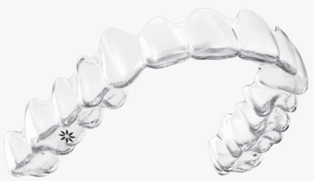 Image of Invisalign clear aligners, treatment option at Morejon + Andrews Orthodontics