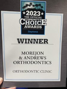 certificate for best of the best 2023 winner of best orthodontic clinic
